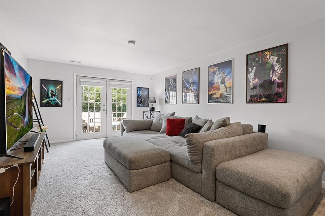 228 Oriole Rd, Matteson, IL 60443 - carpeted living area featuring baseboards