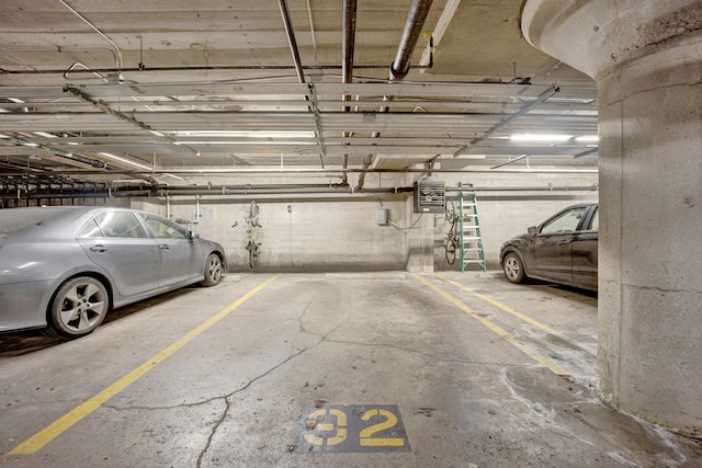 1110 W 15th St Unit 114, Chicago, IL 60608 - view of parking deck