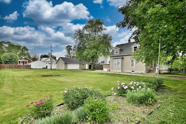 1021 Vine St, Joliet, IL 60435 - view of yard