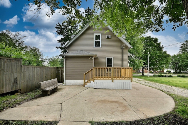 1021 Vine St, Joliet, IL 60435 - back of house with a patio