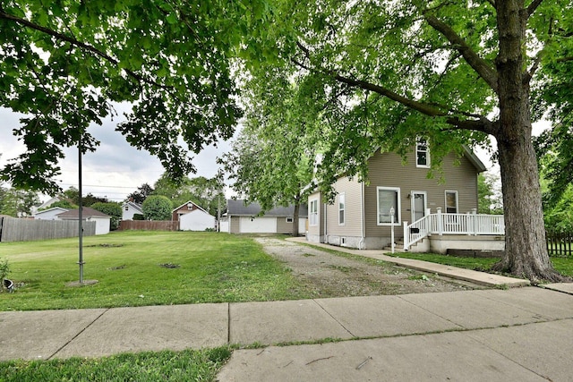 1021 Vine St, Joliet, IL 60435 - view of front of house with driveway and a garage