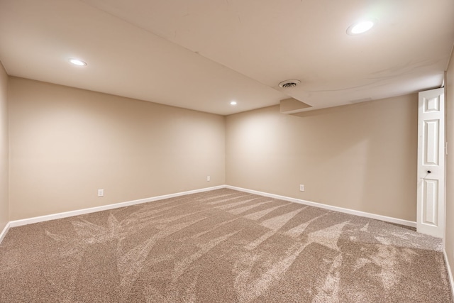 1924 Prestwold Pl, Machesney Park, IL 61115 - carpeted empty room featuring baseboards and recessed lighting