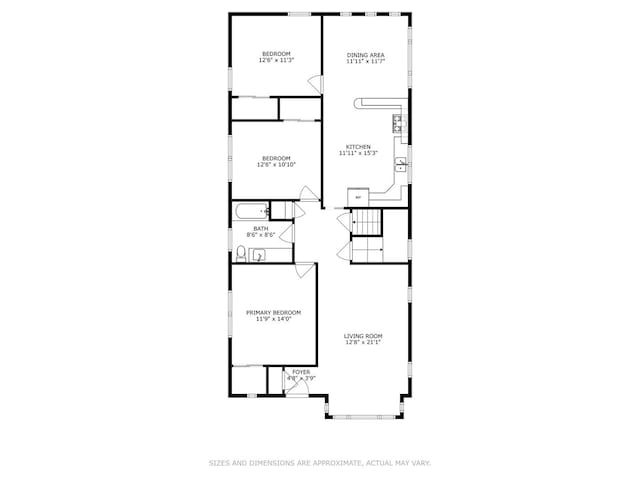 5200 S Mozart Ave, Chicago, IL 60632 - home floor plan