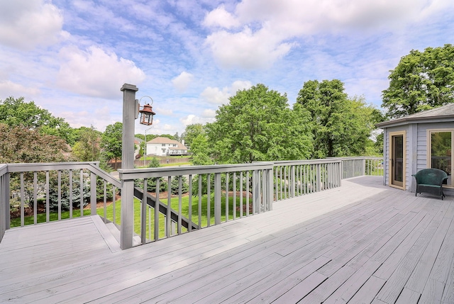 841 Turnbridge Cir, Naperville, IL 60540 - view of wooden terrace