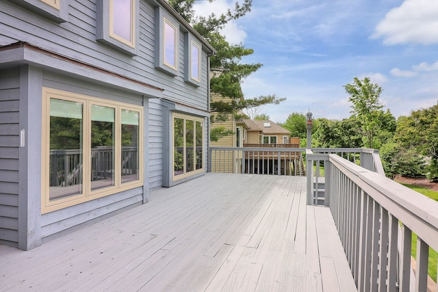 841 Turnbridge Cir, Naperville, IL 60540 - view of wooden terrace