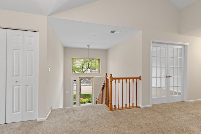1623 Camberley Ct, Bartlett, IL 60103 - entryway featuring carpet floors and baseboards