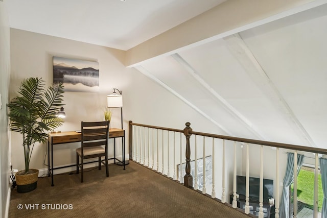 230 W Golfview Ter, Palatine, IL 60067 - carpeted office space with vaulted ceiling
