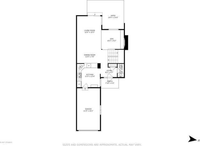 230 W Golfview Ter, Palatine, IL 60067 - view of room layout