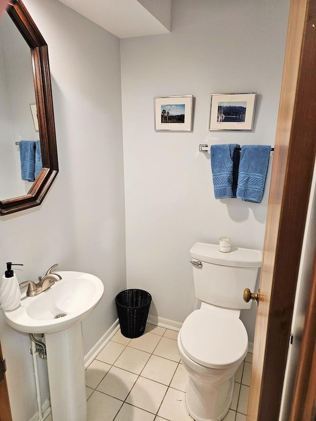 1830 Chestnut Ave Unit 1830, Glenview, IL 60025 - half bath featuring tile patterned floors