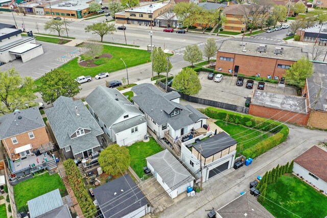6141 W Peterson Ave, Chicago, IL 60646 - aerial view of residential area