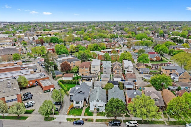 6141 W Peterson Ave, Chicago, IL 60646 - aerial perspective of suburban area