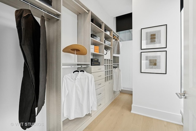 363 E Wacker Dr Unit 7501, Chicago, IL 60601 - spacious closet with light wood-type flooring