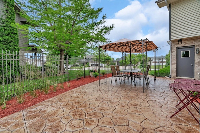 19415 Lisadell Dr, Tinley Park, IL 60487 - view of patio with outdoor dining area