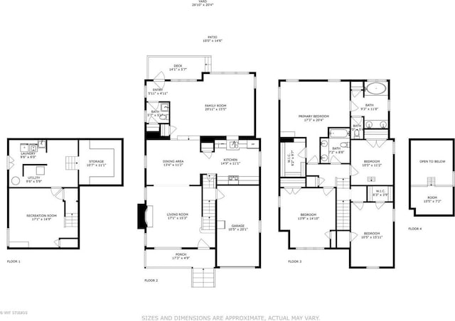 720 Beaver Rd, Glenview, IL 60025 - floor plan / room layout