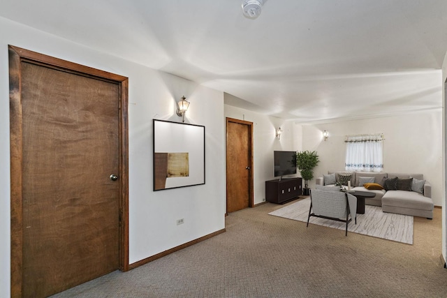 36 Shore Dr, Schaumburg, IL 60193 - living area featuring carpet flooring and baseboards