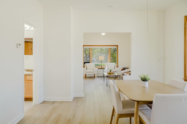 1970 E 170th St, South Holland, IL 60473 - dining room featuring light wood-style flooring and baseboards