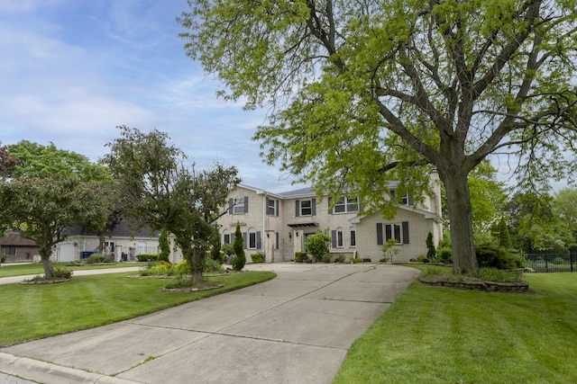 3745 Whirlaway Dr, Northbrook, IL 60062 - colonial home with curved driveway