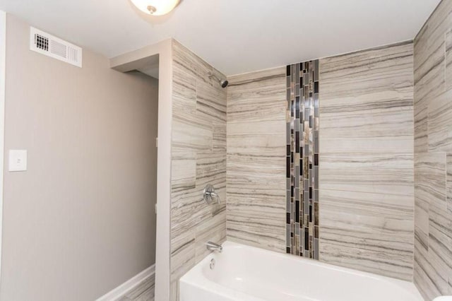 9032 S University Ave, Chicago, IL 60619 - bathroom featuring washtub / shower combination