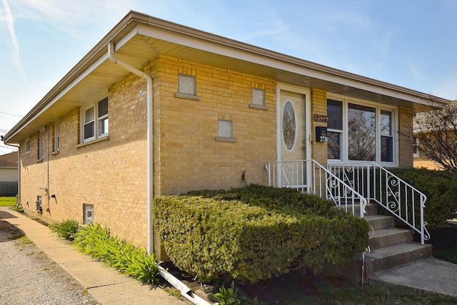 2726 Sarah St, Franklin Park, IL 60131 - view of front of property with brick siding