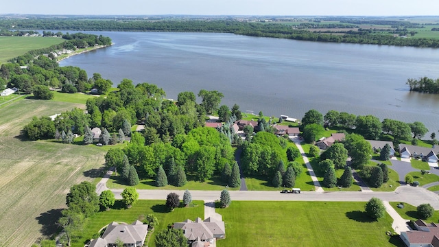 701A Hill Dr, Rock Falls, IL 61071 - aerial view of residential area with a nearby body of water