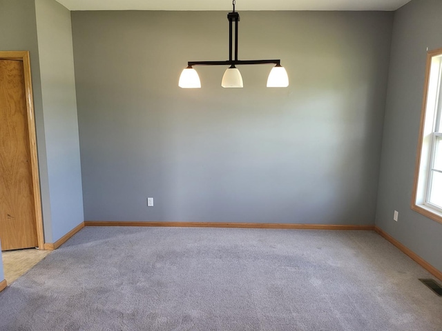 383 Prairie Knoll Dr, Poplar Grove, IL 61065 - spare room with light carpet and baseboards