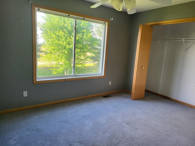 383 Prairie Knoll Dr, Poplar Grove, IL 61065 - unfurnished bedroom featuring carpet flooring, a closet, and baseboards