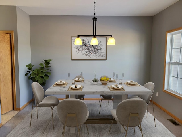 383 Prairie Knoll Dr, Poplar Grove, IL 61065 - dining space featuring baseboards
