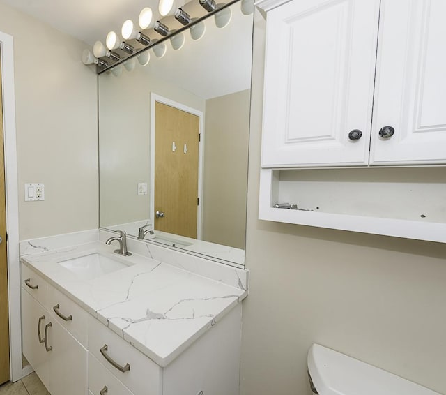 420 S Clinton St Unit 408A, Chicago, IL 60607 - half bathroom with vanity and toilet