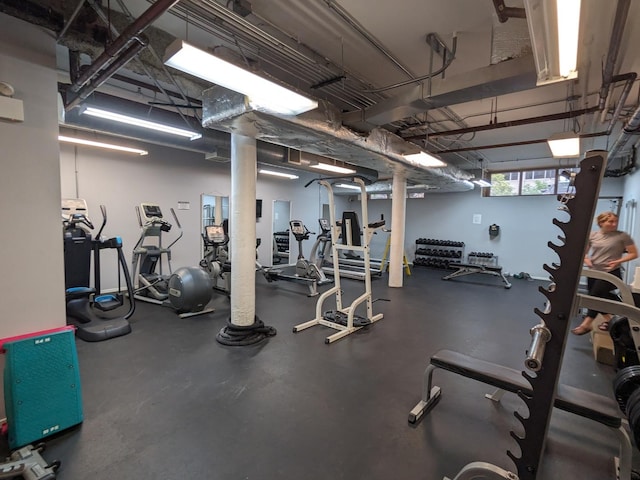 420 S Clinton St Unit 408A, Chicago, IL 60607 - view of exercise room
