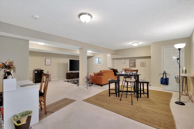 3911 Summer Sage Ct, Champaign, IL 61822 - dining area with light colored carpet