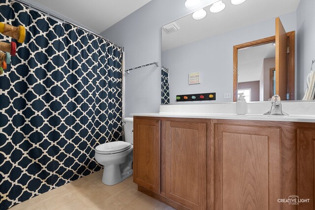 25411 W Juniper Ct, Plainfield, IL 60585 - full bathroom featuring vanity and a shower with curtain