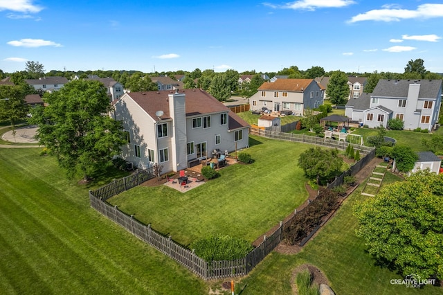 25411 W Juniper Ct, Plainfield, IL 60585 - aerial perspective of suburban area