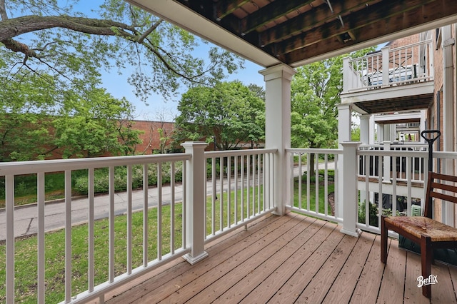 5500 Carriageway Dr Unit 213, Rolling Meadows, IL 60008 - view of wooden deck