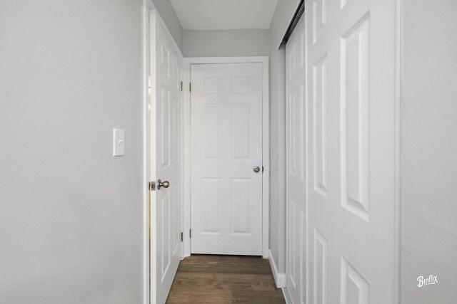 5500 Carriageway Dr Unit 213, Rolling Meadows, IL 60008 - hall with dark wood-style flooring