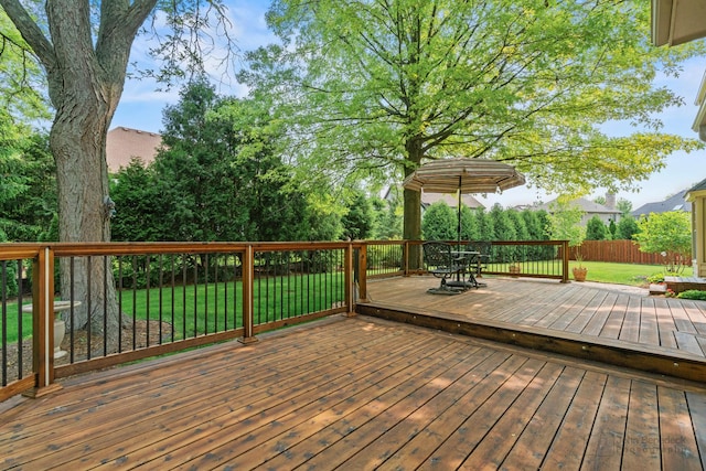 1514 Triple Crown Ct, Saint Charles, IL 60174 - view of wooden terrace