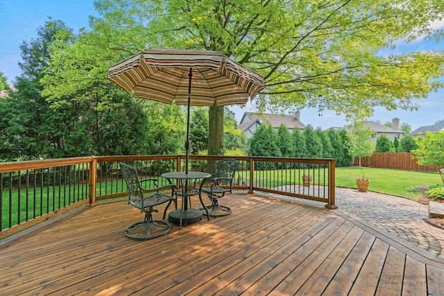 1514 Triple Crown Ct, Saint Charles, IL 60174 - view of wooden terrace