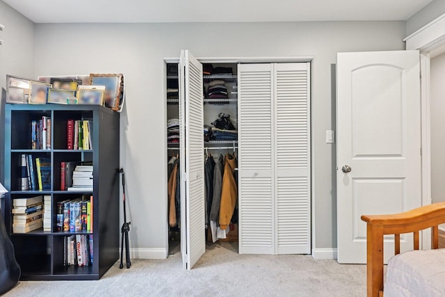 93 Liberty St, West Dundee, IL 60118 - carpeted bedroom featuring a closet and baseboards