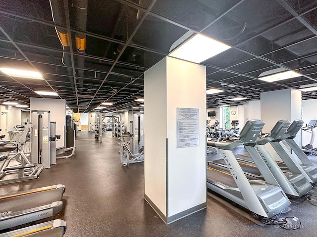 222 N Columbus Dr Unit 2808, Chicago, IL 60601 - view of gym