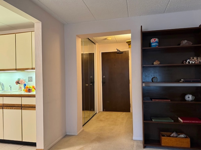 477 Graceland Ave Unit 2F, Des Plaines, IL 60016 - corridor with light colored carpet