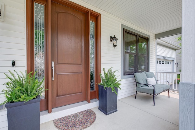 2907 Camden Dr, West Chicago, IL 60185 - doorway to property featuring a porch