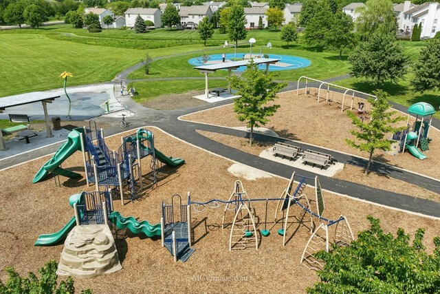 16347 W Cagwin Dr, Lockport, IL 60441 - bird's eye view of a park