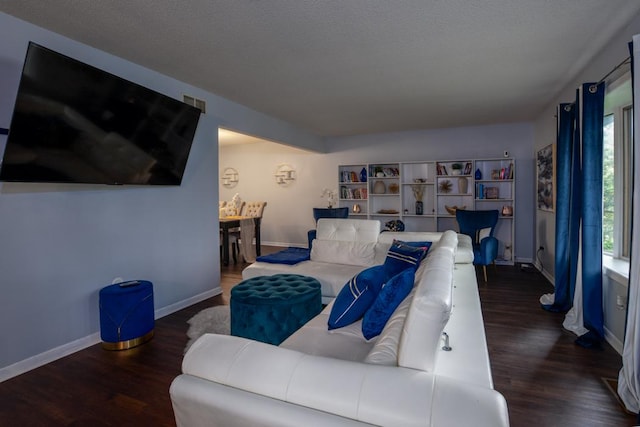 3142 Monterey Dr, Flossmoor, IL 60422 - living room with wood finished floors and baseboards