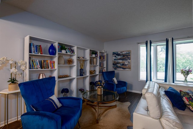 3142 Monterey Dr, Flossmoor, IL 60422 - sitting room featuring wood finished floors and baseboards