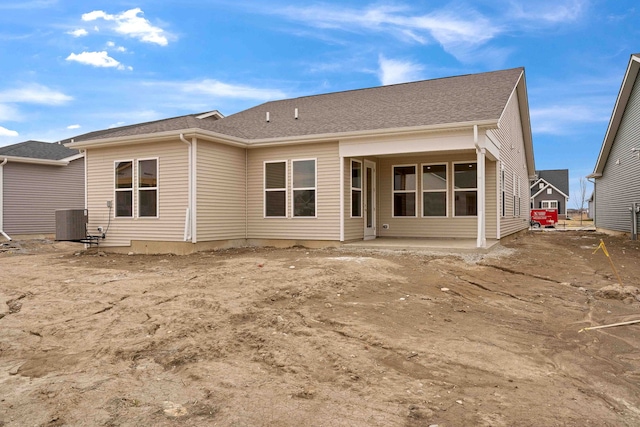 3214 Lincoln Prairie Blvd, Aurora, IL 60503 - rear view of property with central AC unit