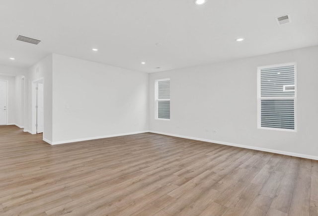 3214 Lincoln Prairie Blvd, Aurora, IL 60503 - unfurnished room featuring light wood-style flooring, recessed lighting, and baseboards
