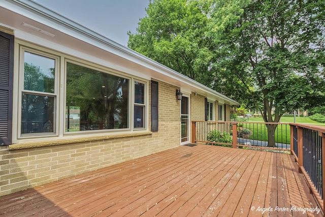 34942 N Gogol Ave, Ingleside, IL 60041 - view of wooden terrace