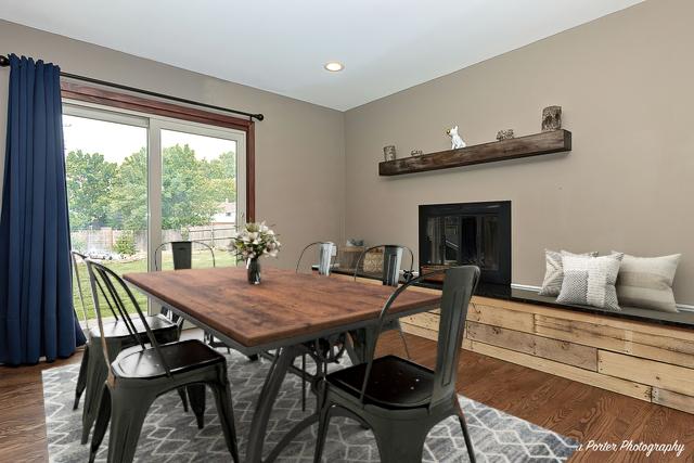 34942 N Gogol Ave, Ingleside, IL 60041 - dining space featuring wood finished floors and recessed lighting