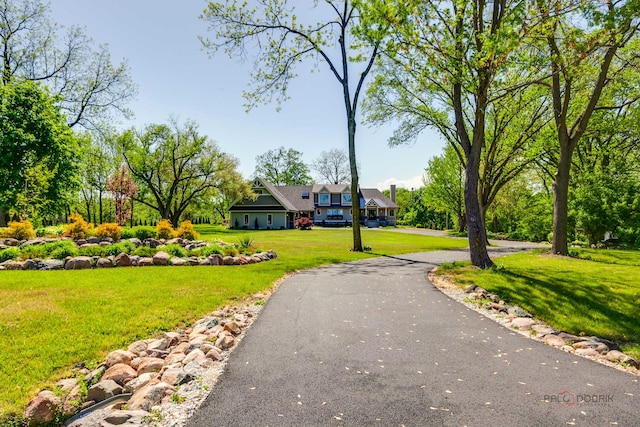 6517 Saddle Ridge Ct, Long Grove, IL 60047 - surrounding community featuring a lawn