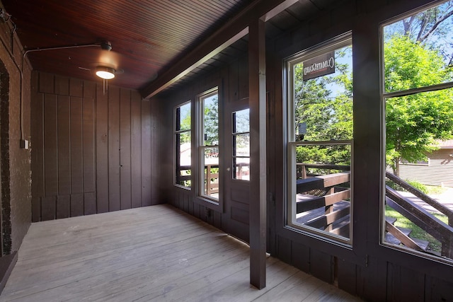 1724 W 105th St, Chicago, IL 60643 - view of unfurnished sunroom