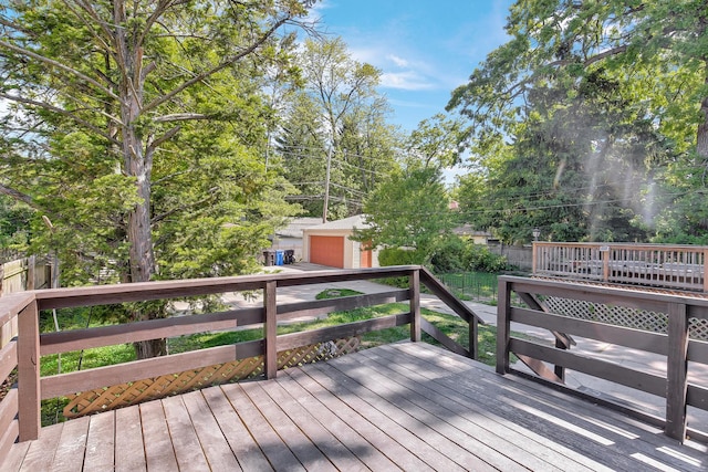 1724 W 105th St, Chicago, IL 60643 - view of wooden terrace